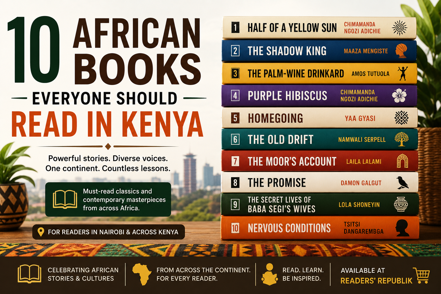 African Books Everyone Should Read.