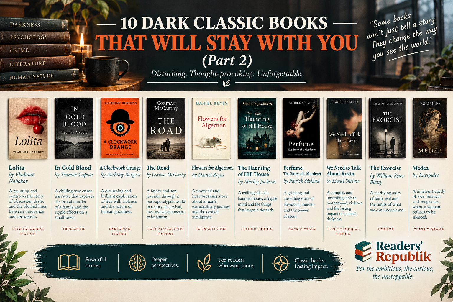 10 Dark Classic Books That Will Stay With You (Part 2)