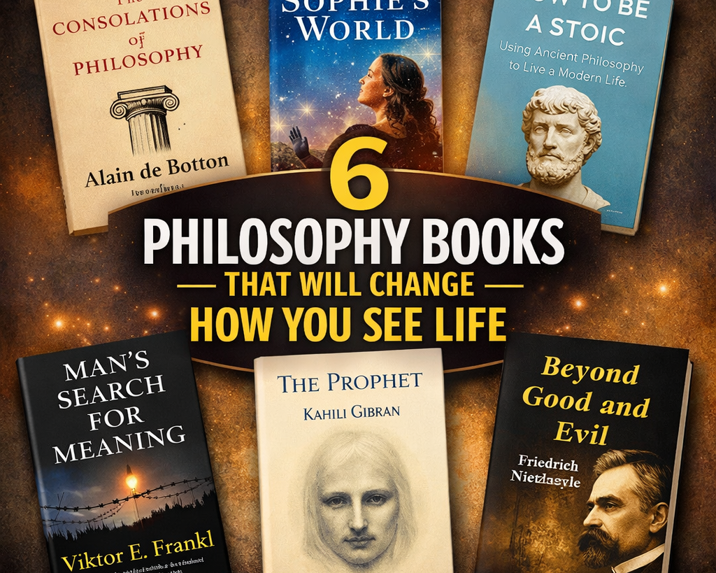 6 Philosophy Books That Will Change How You See Life