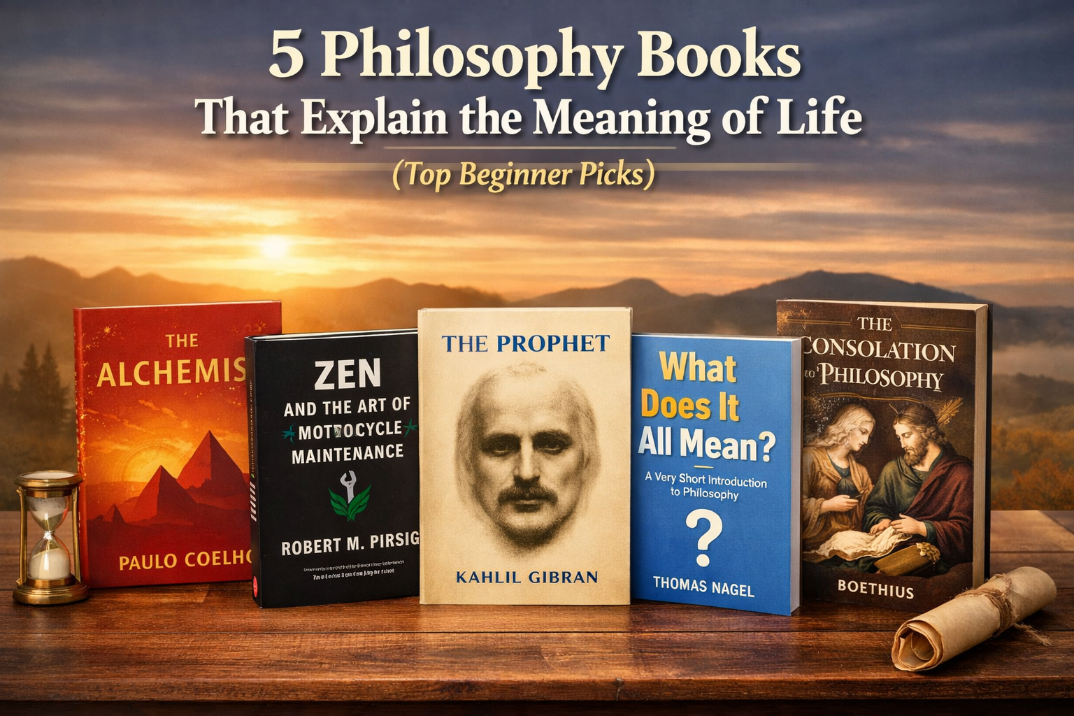 5 Philosophy Books That Explain the Meaning of Life (Top Beginner Picks)