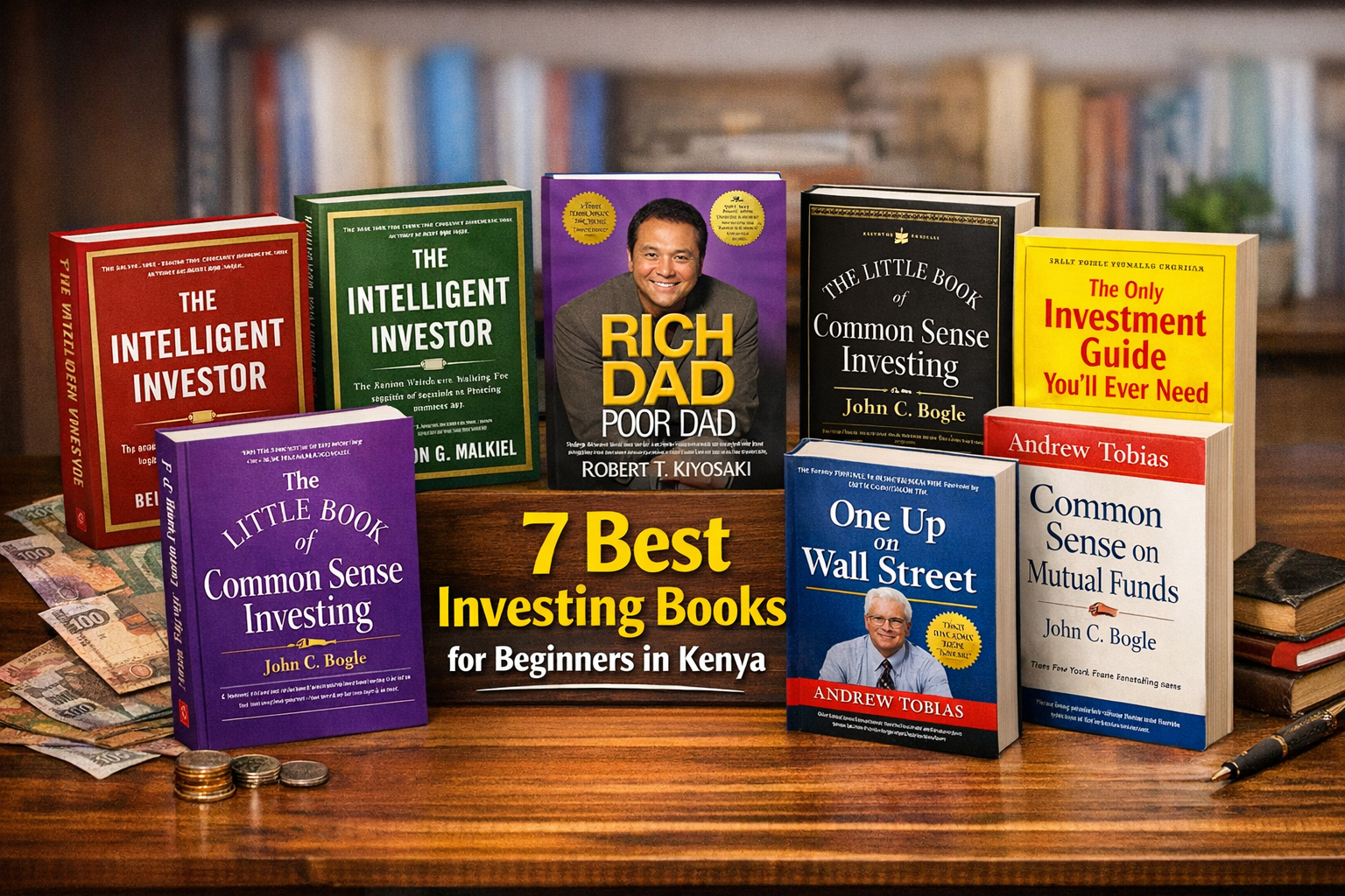 7 Best Investing Books for Beginners in Kenya