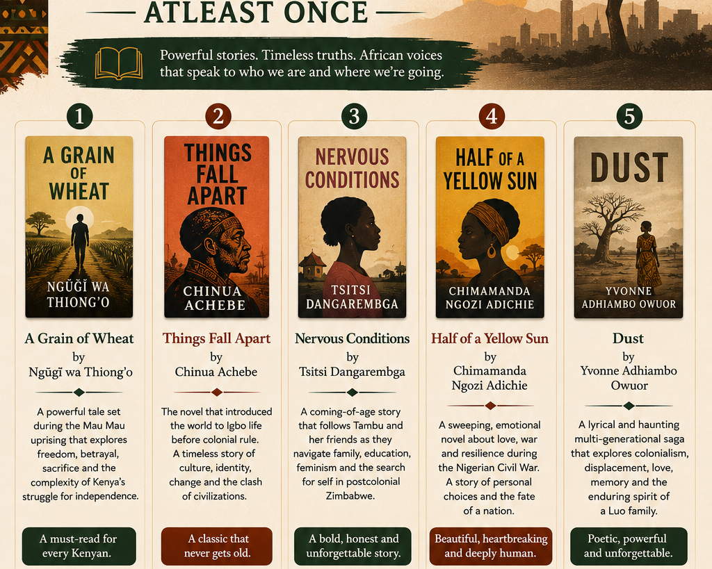 African Novels Everyone in Kenya Should Read At Least Once.