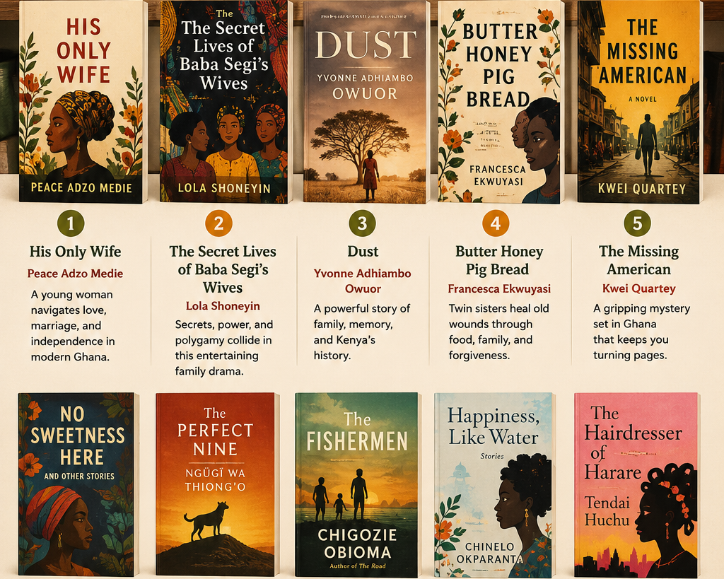 Best African Literature Books for Beginners.