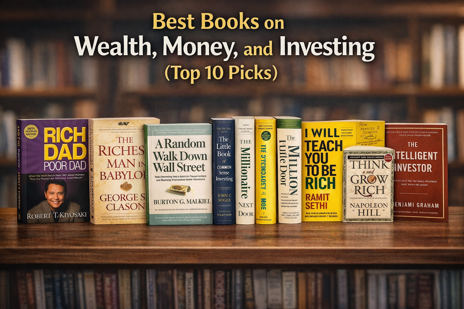 10 Best Books on Wealth, Money, and Investing