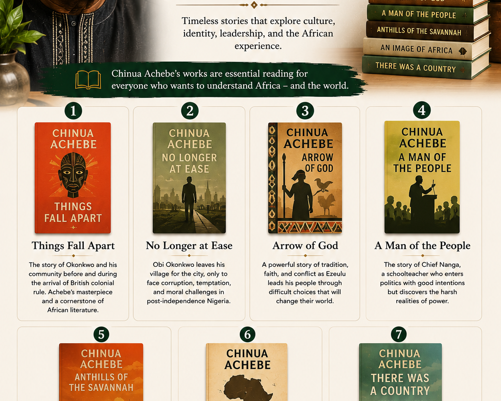 Best Chinua Achebe Books to Start With.