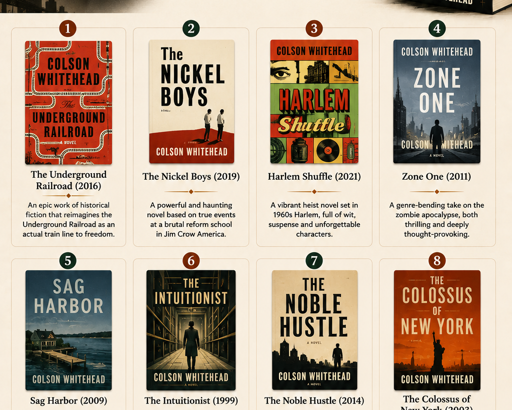 Best Colson Whitehead Books to Start With.