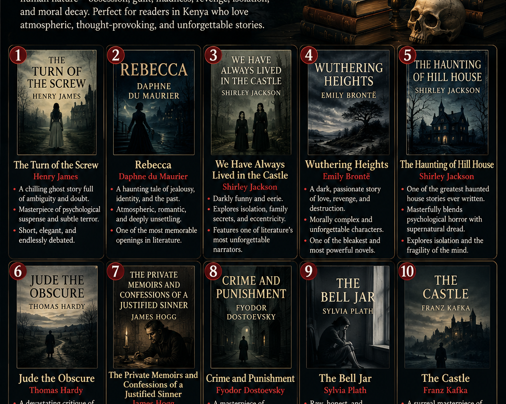 Best Dark Classic Books to Read