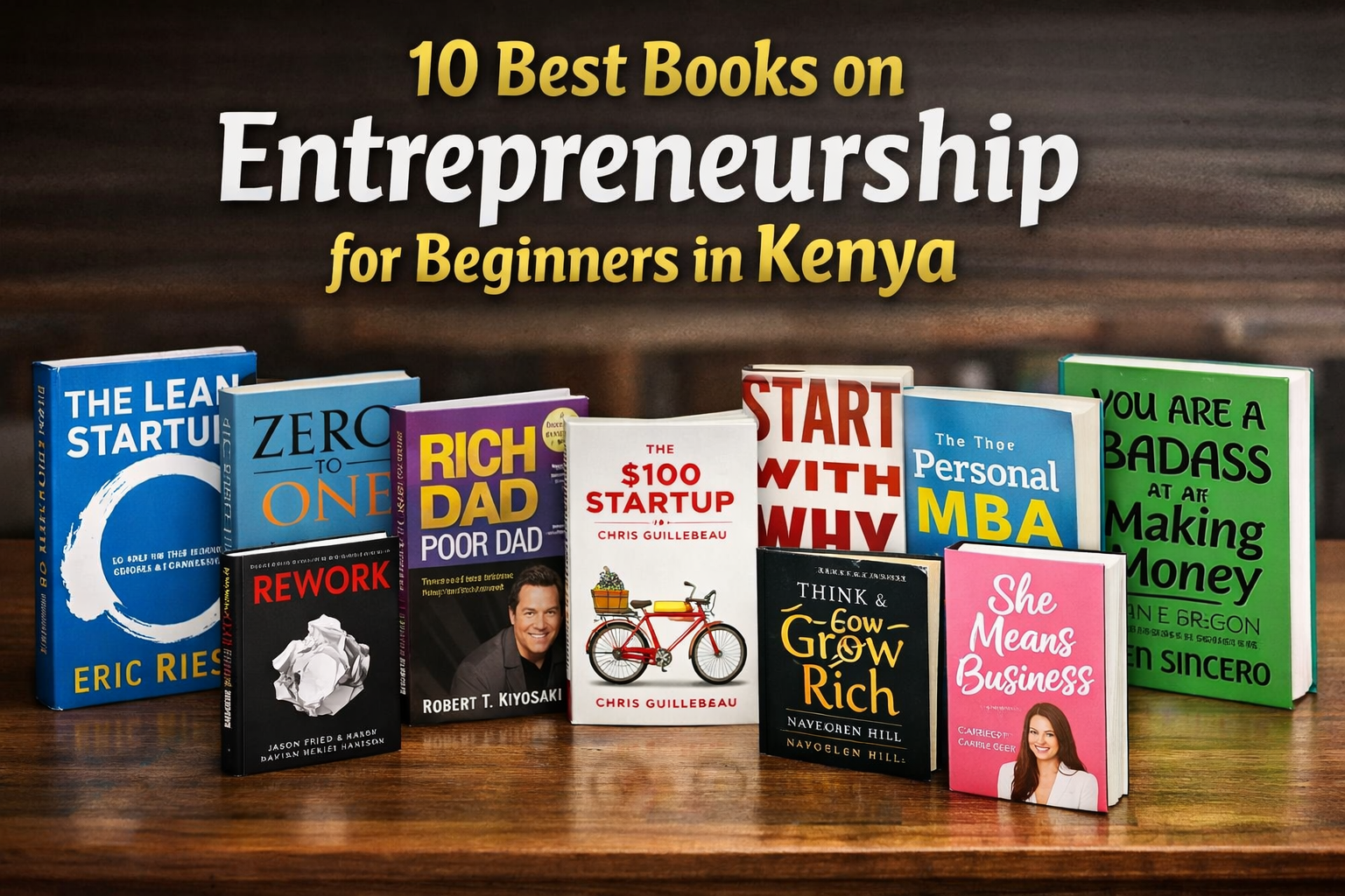 Best Books on Entrepreneurship for Beginners in Kenya.