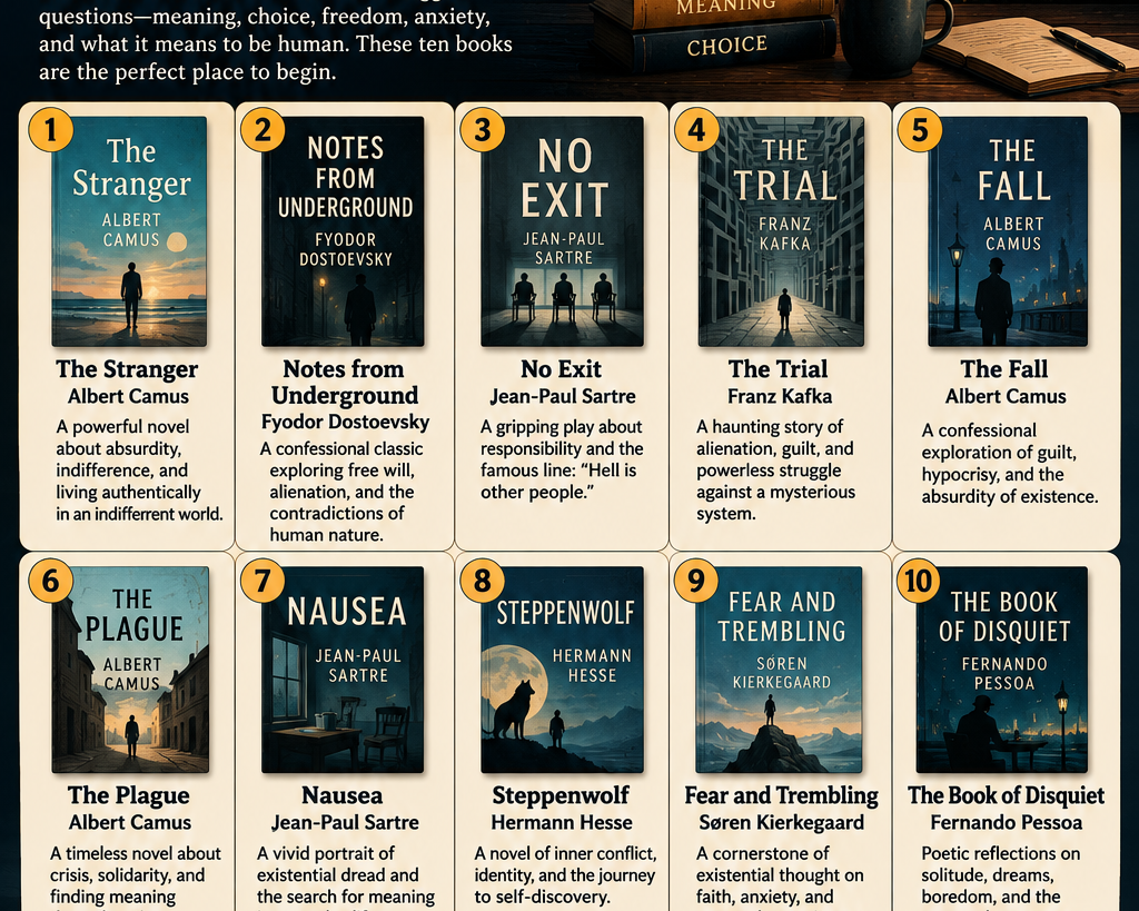 Best Existential Books for Beginners