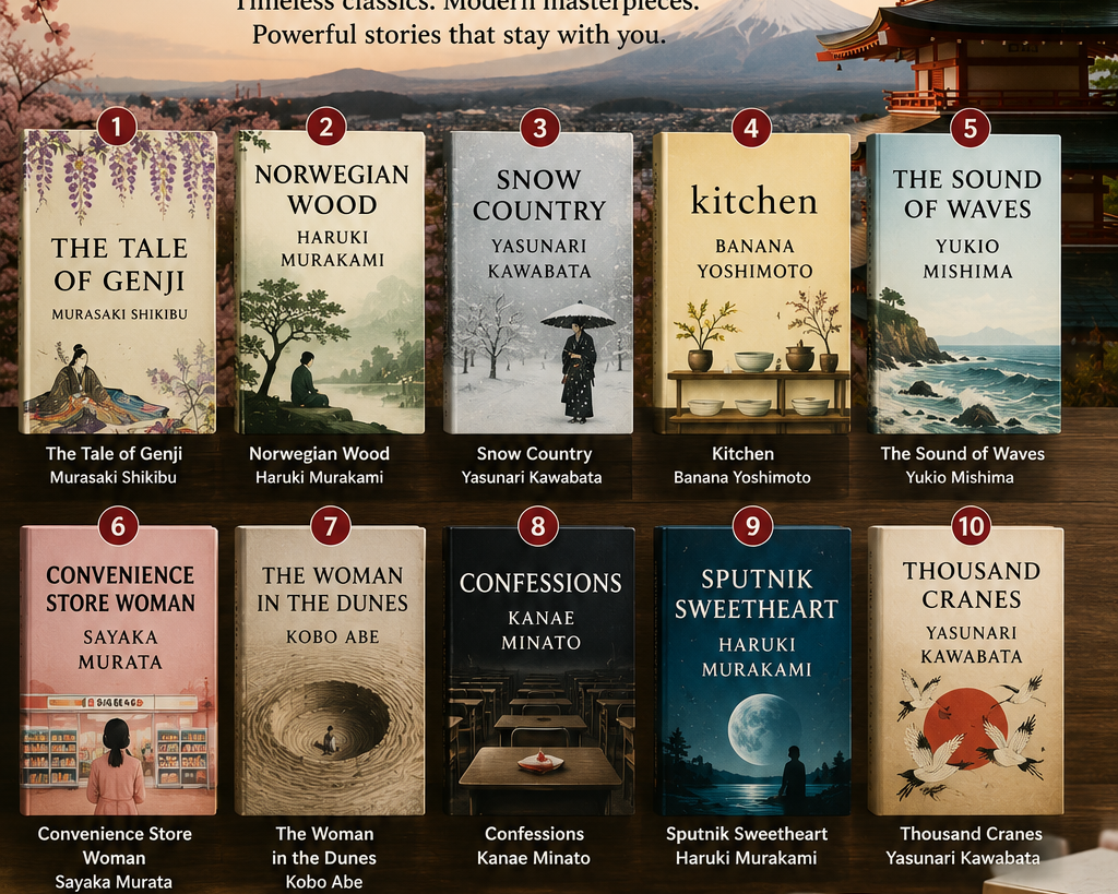 Best Japanese Books to Read in Kenya