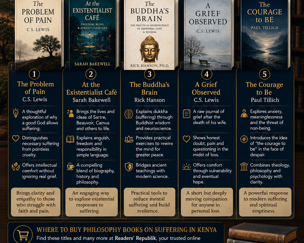 Best Philosophy Books on Suffering.