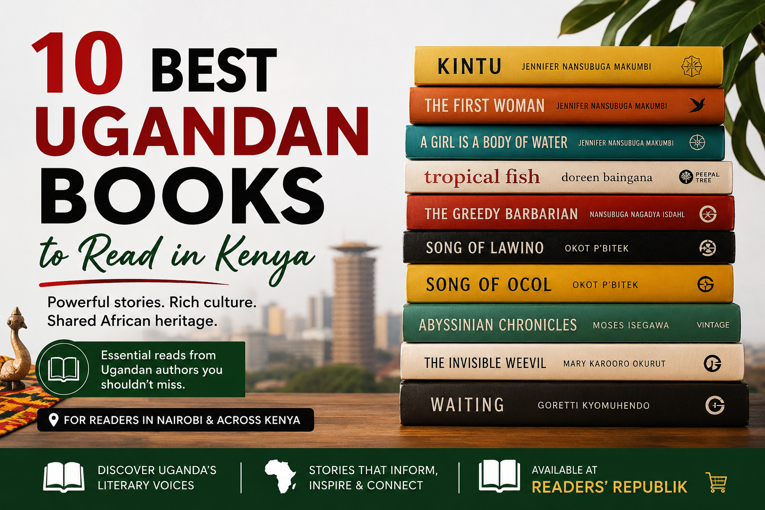 Best Ugandan Books to Read in Kenya.