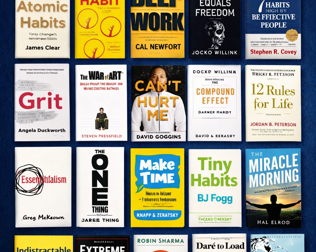 Top 20 Books on Discipline and Consistency