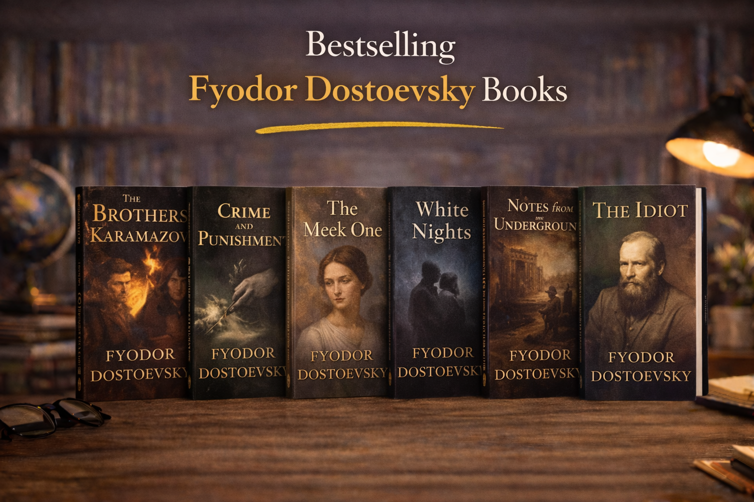 Bestselling Fyodor Dostoevsky Books.