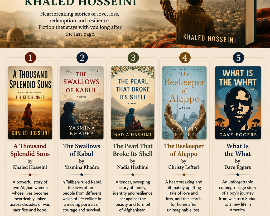 Books Like The Kite Runner: 5 Reads for Fans of Khaled Hosseini.