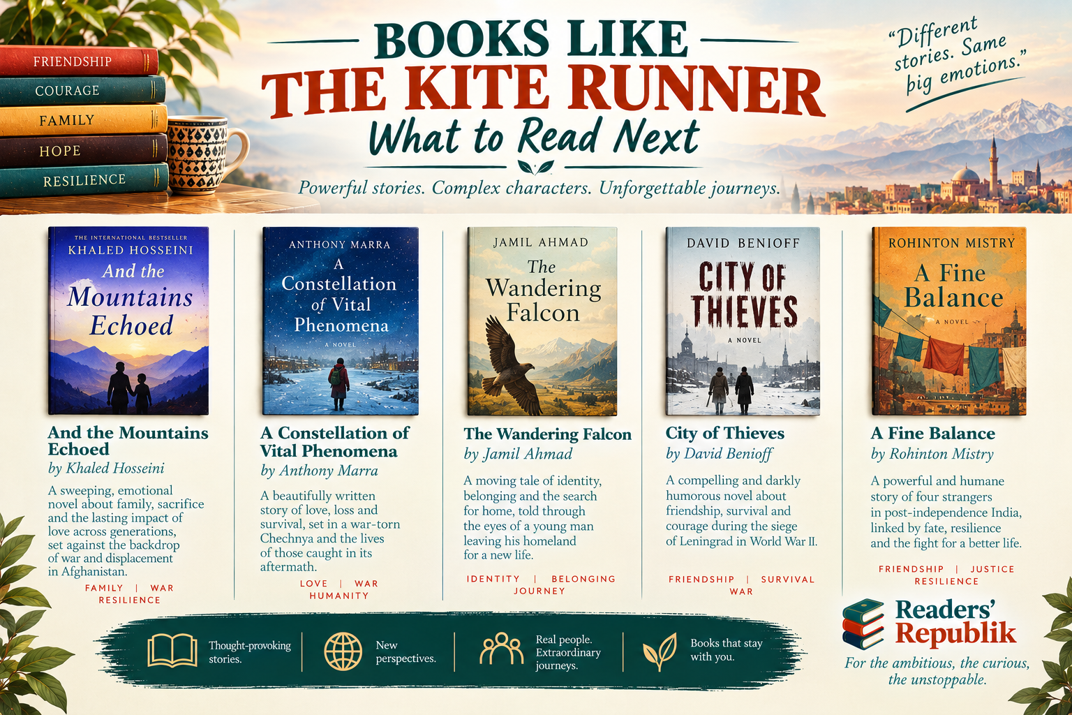 Books Like The Kite Runner: What to Read Next.