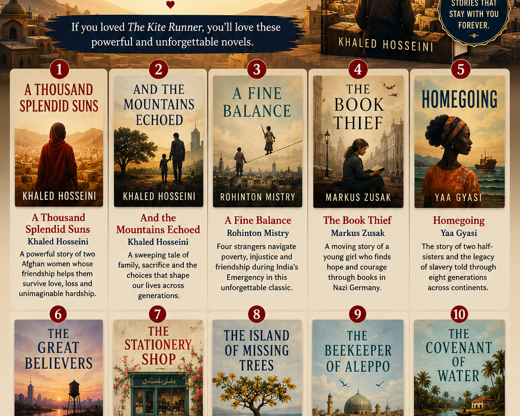 Books Like The Kite Runner.