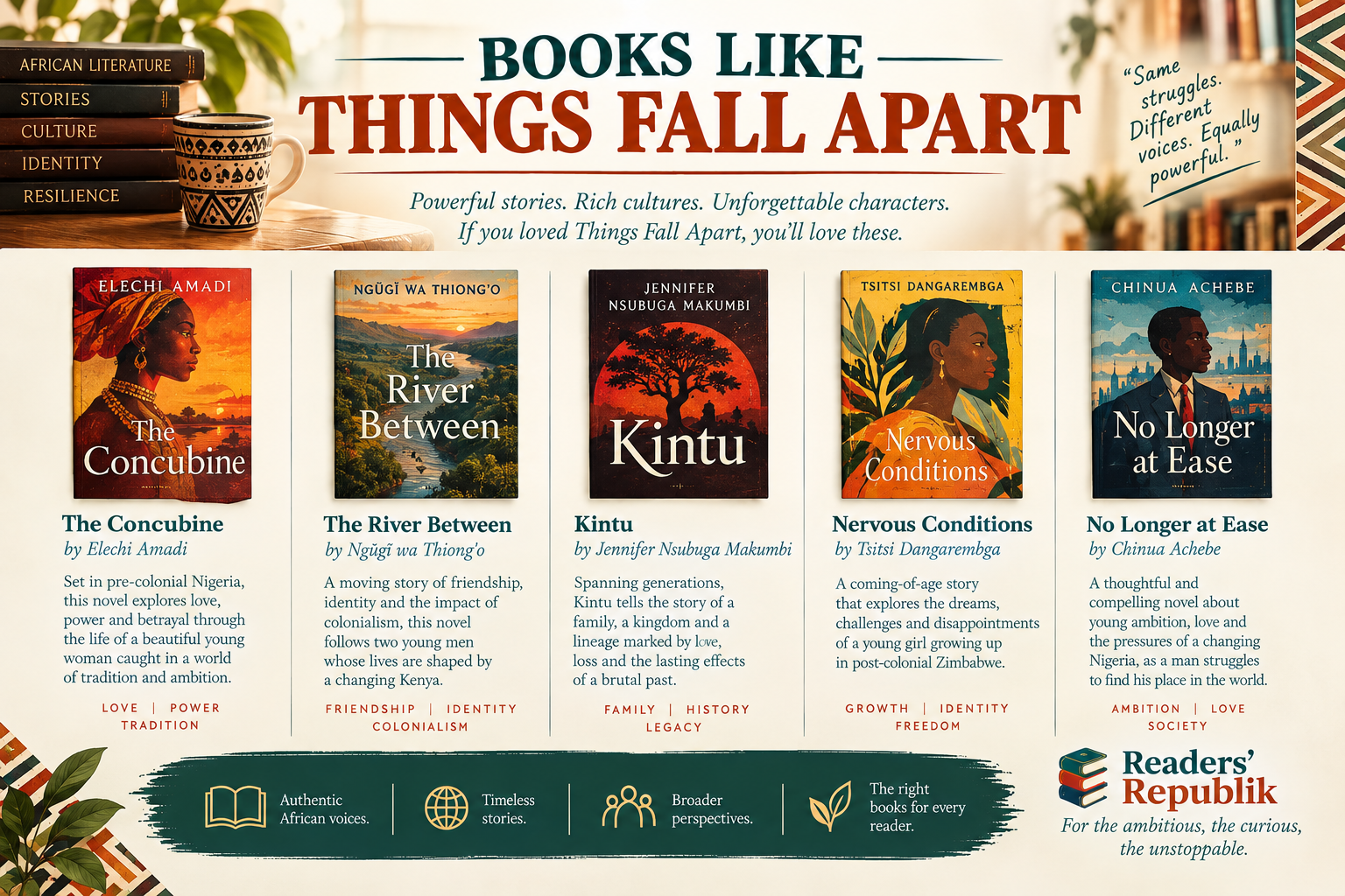 Books Like Things Fall Apart.