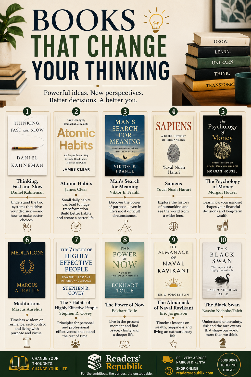 Books That Change Your Thinking.
