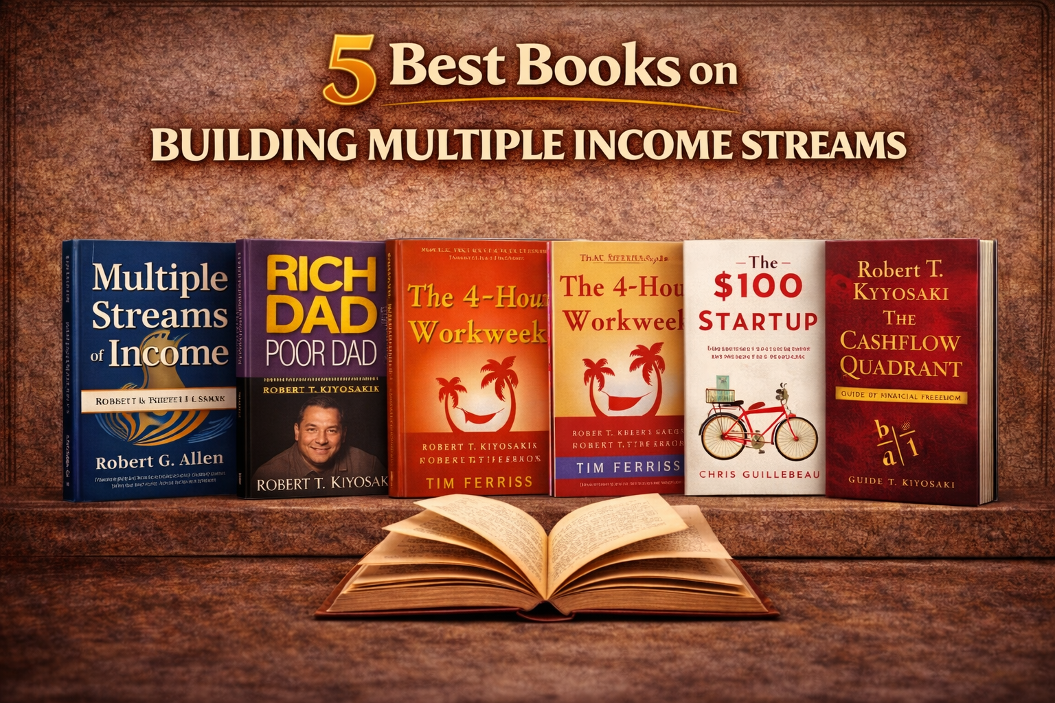 5 Best Books on Building Multiple Income Streams.