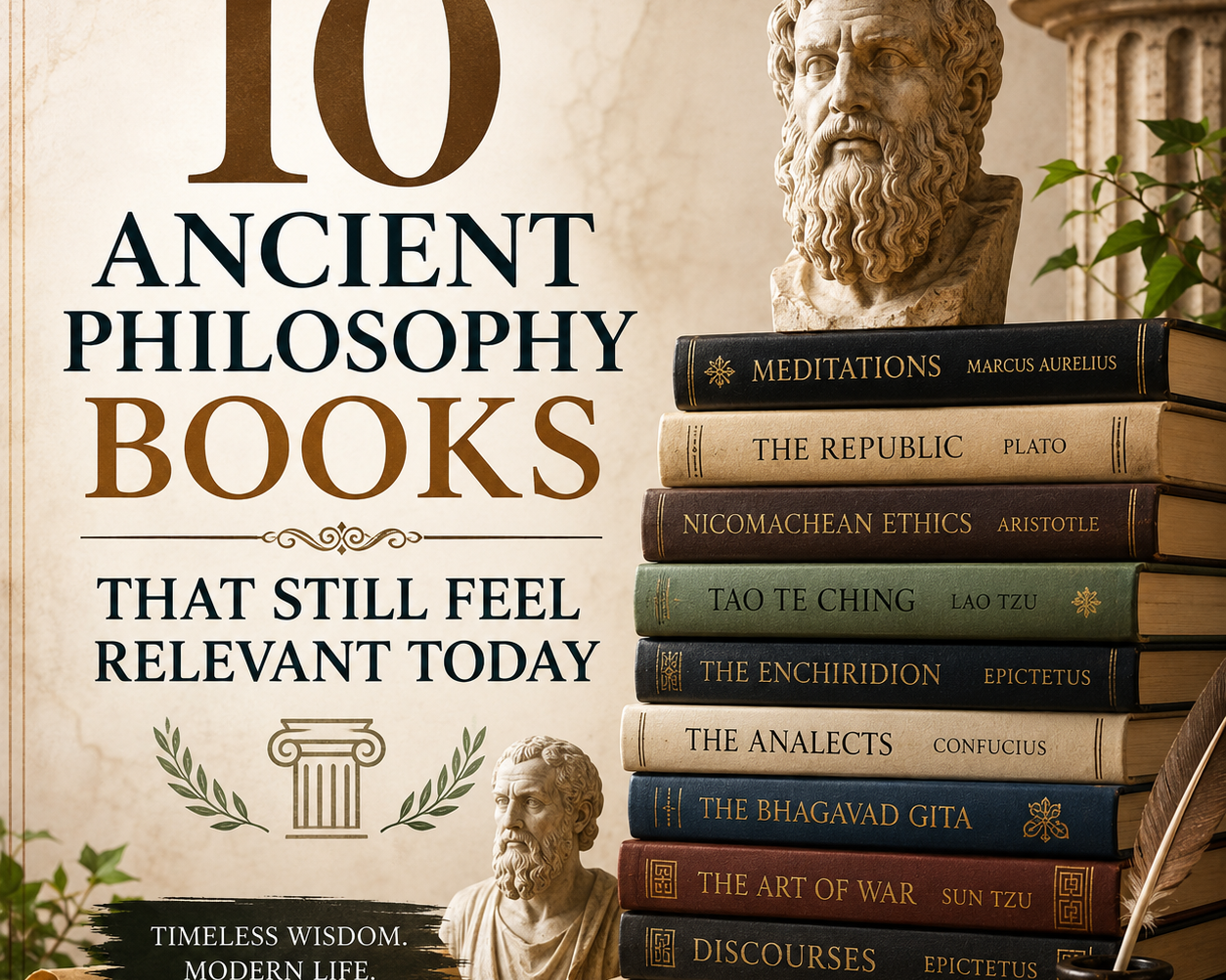 10 Ancient Philosophy Books That Still Feel Relevant Today.