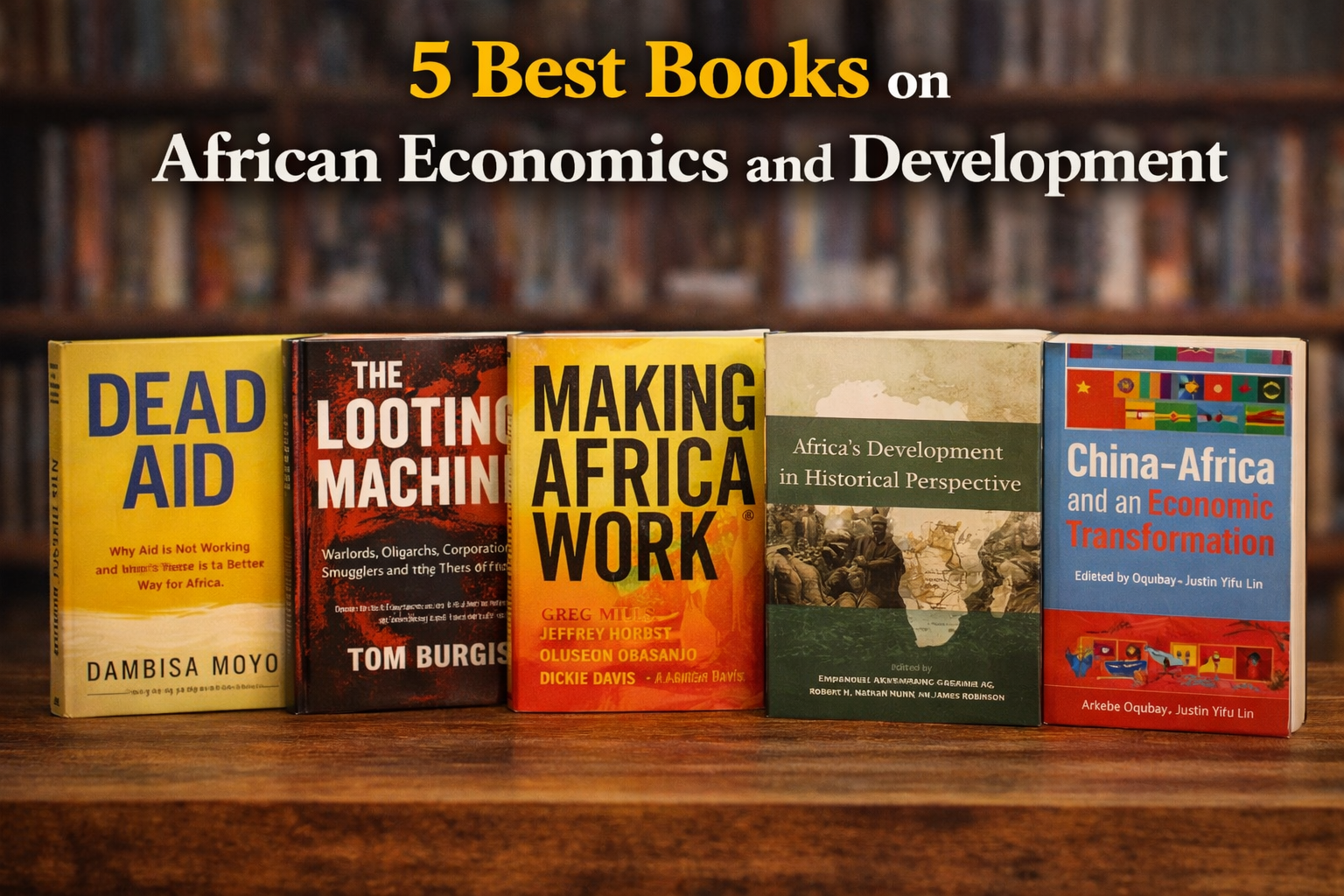 5 Best Books on African Economics and Development.