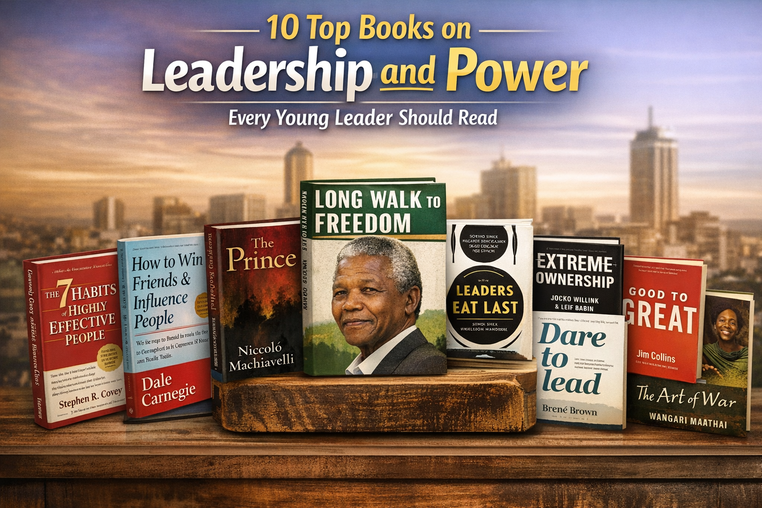10 Top Books on Leadership and Power Every Young Leader Should Read.