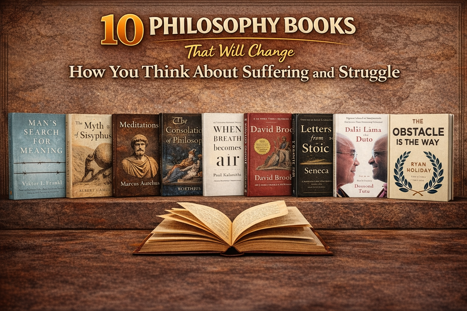 10 Philosophy Books That Will Change How You Think.