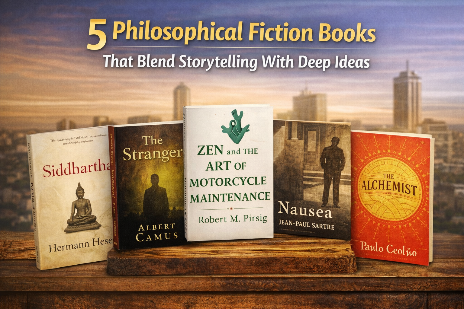 5 Philosophical Books That Blend Storytelling With Deep Ideas.