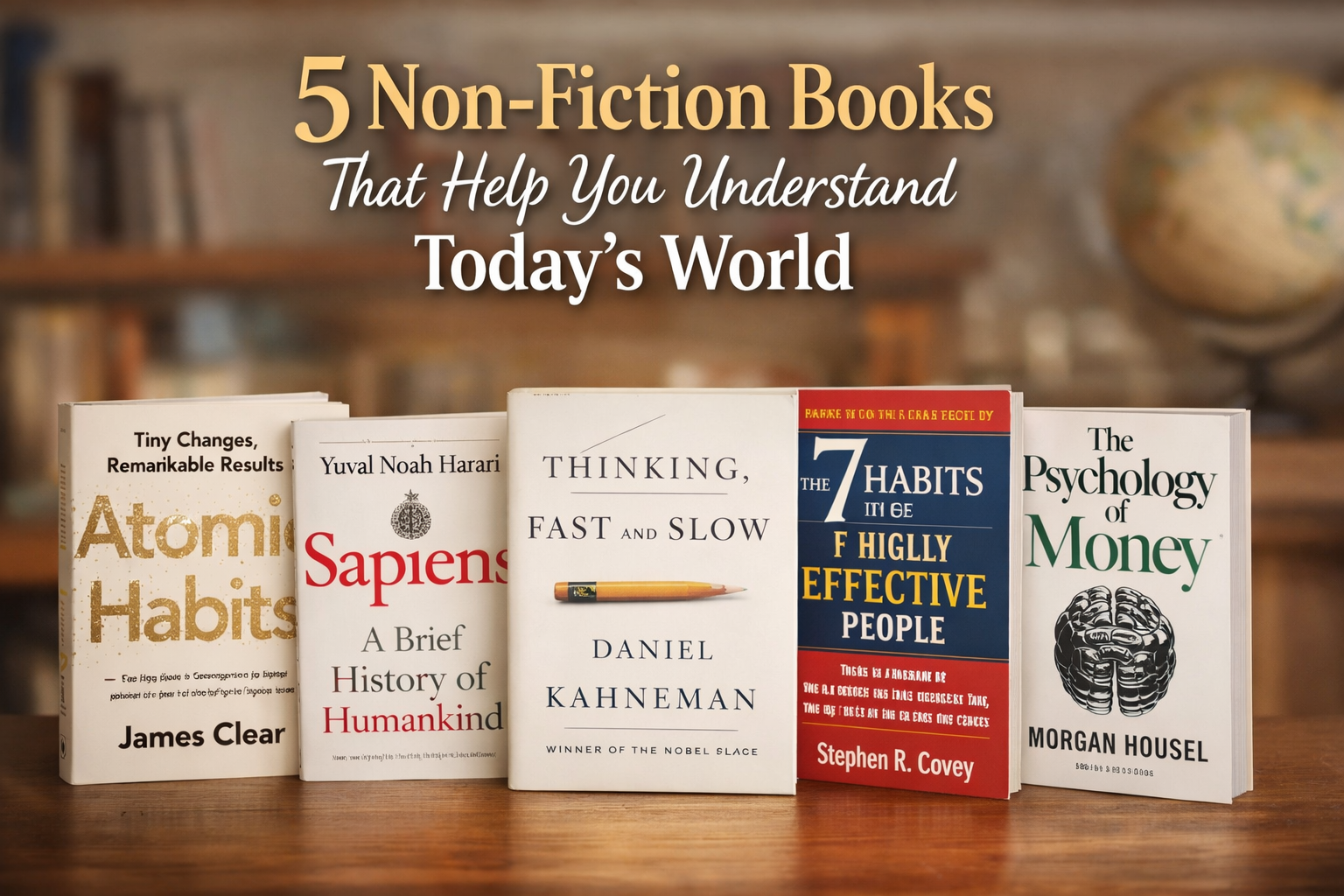 5 Non-Fiction Books That Help You Understand Today’s World.