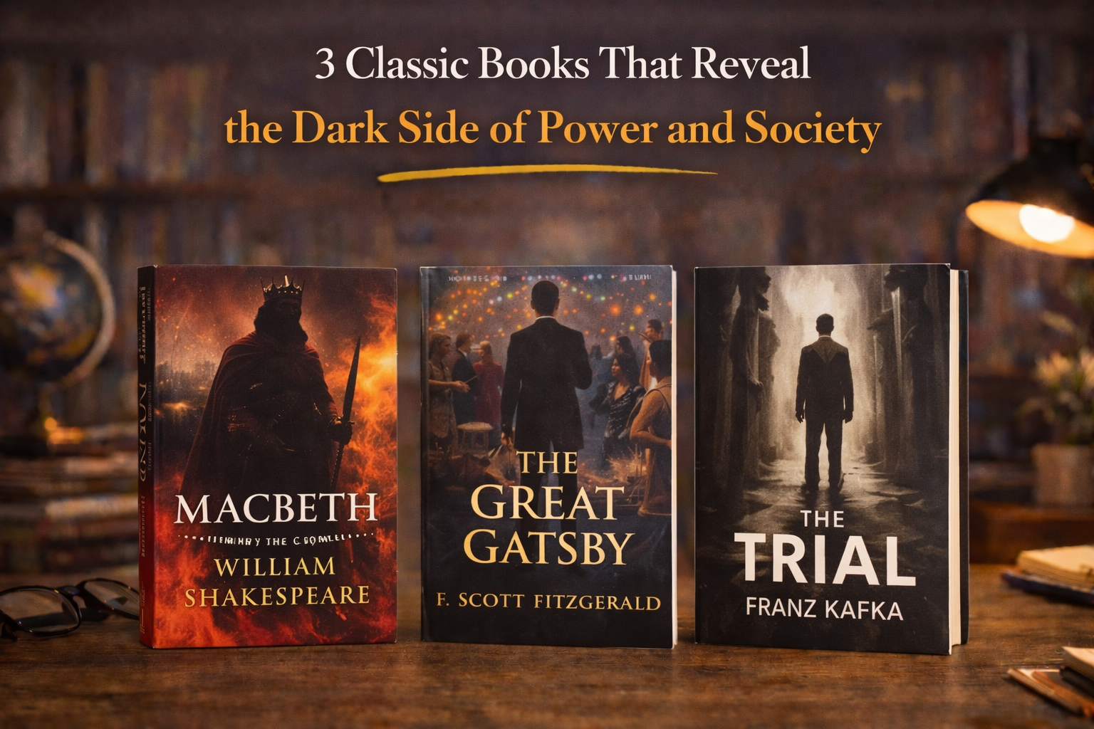 Classic Books That Reveal the Dark Side of Power and Society.