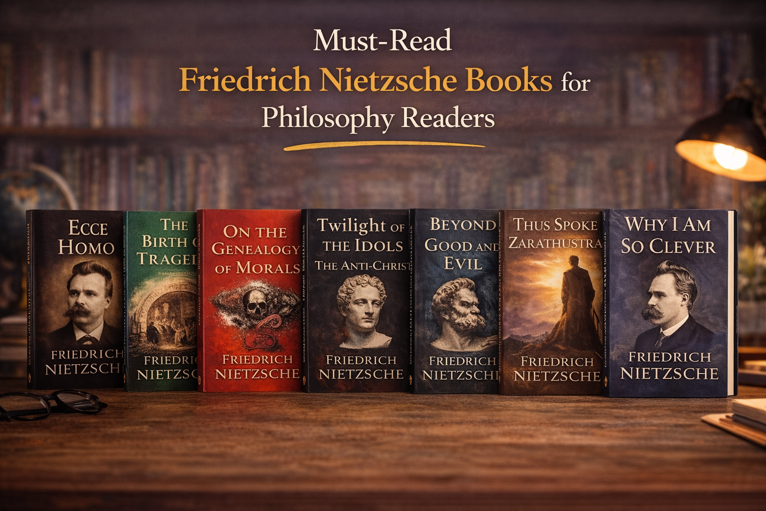 Must-Read Friedrich Nietzsche Books for Philosophy Readers.
