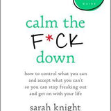 Calm the F*ck Down book by Sarah Knight