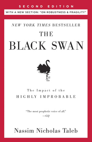 The Black Swan book by Nassim Nicholas Taleb