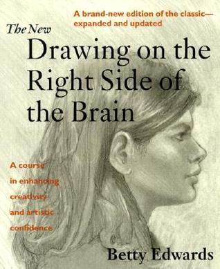 Book cover for 'The New Drawing on the Right Side of the Brain' by Betty Edwards