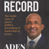 For The Record book by Aden Duale