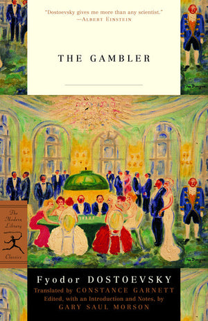 The Gambler book by Fyodor Dostoyevsky