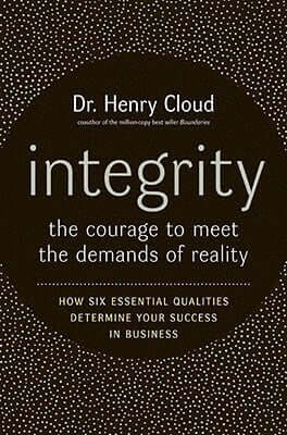 Integrity book by Dr. Henry Cloud